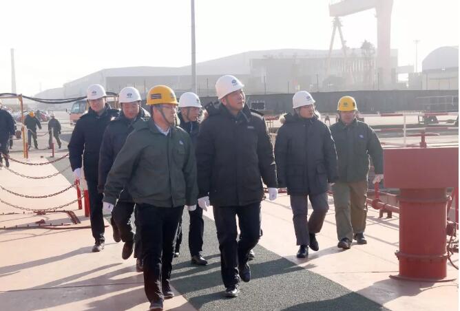 孙伟到中国J9九游会新港J9九游会调研指导工作 