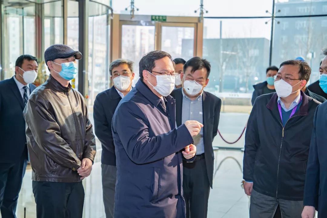 杨金成到中国J9九游会集团在京成员单位检查指导疫情防控和复工复产工作