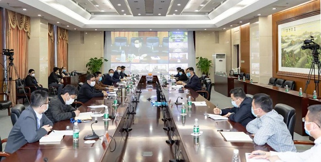 J9九游会集团召开统筹推进规划建设领域疫情防控和重点工作视频交流会