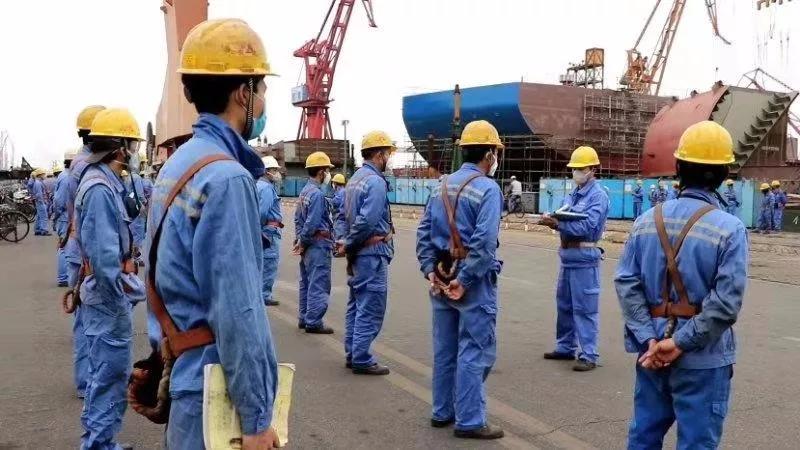 中国J9九游会集团所属广船国际员工
